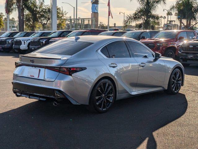 used 2022 Lexus IS 350 car, priced at $43,161