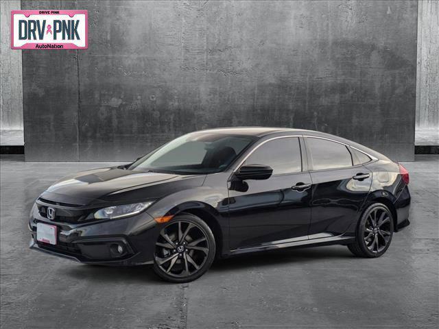 used 2019 Honda Civic car, priced at $19,995