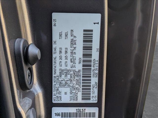 new 2025 Toyota Tundra car, priced at $51,519