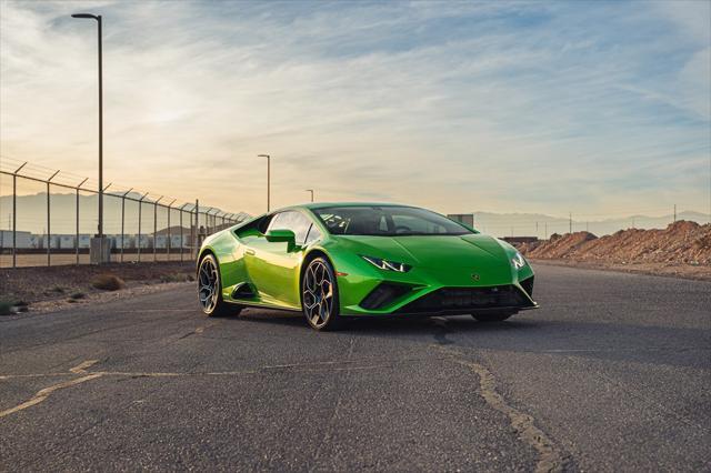 used 2021 Lamborghini Huracan EVO car, priced at $23,000