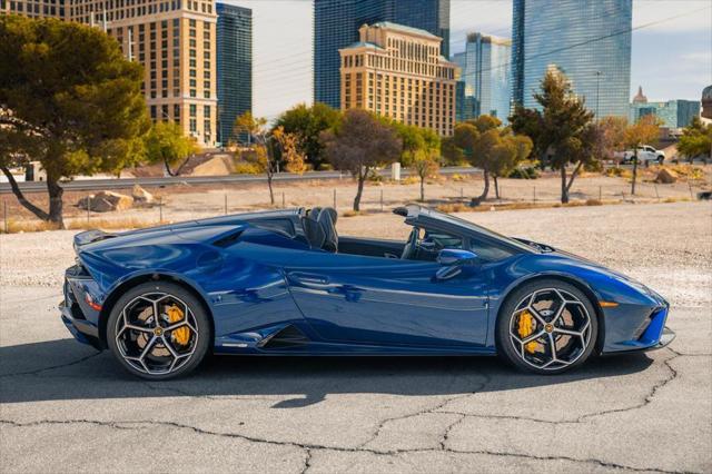 used 2021 Lamborghini Huracan EVO car, priced at $255,000