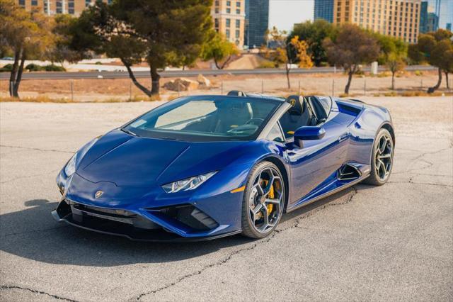 used 2021 Lamborghini Huracan EVO car, priced at $255,000