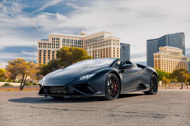 used 2021 Lamborghini Huracan EVO car, priced at $255,000