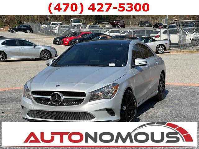 used 2018 Mercedes-Benz CLA 250 car, priced at $18,797