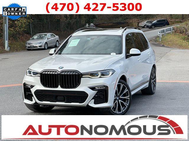used 2021 BMW X7 car, priced at $63,200