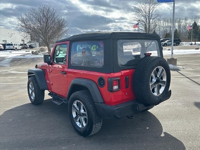 used 2019 Jeep Wrangler car, priced at $24,899