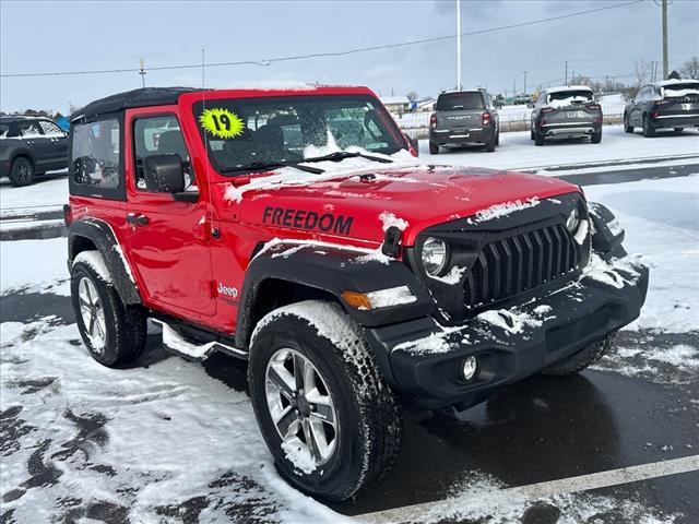 used 2019 Jeep Wrangler car, priced at $25,497