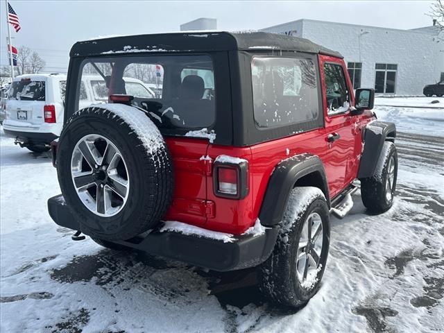 used 2019 Jeep Wrangler car, priced at $25,497