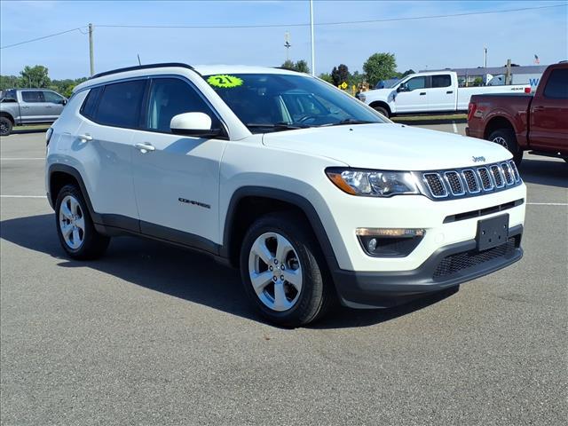 used 2021 Jeep Compass car, priced at $21,455