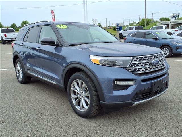 used 2021 Ford Explorer car, priced at $34,899