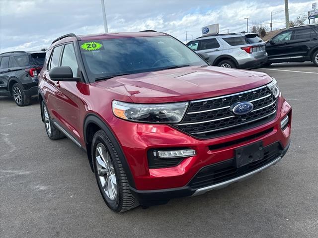 used 2020 Ford Explorer car, priced at $27,399