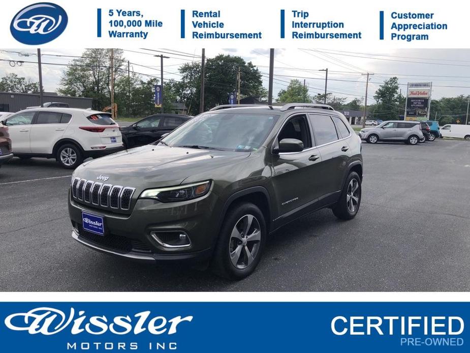 used 2020 Jeep Cherokee car, priced at $25,857