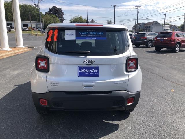 used 2021 Jeep Renegade car, priced at $19,900