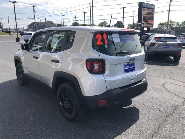 used 2021 Jeep Renegade car, priced at $19,900