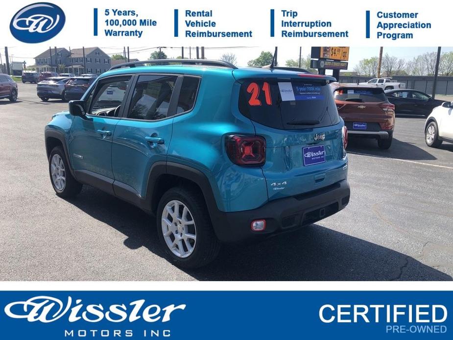 used 2021 Jeep Renegade car, priced at $25,350