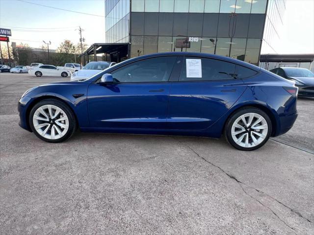 used 2021 Tesla Model 3 car, priced at $24,850