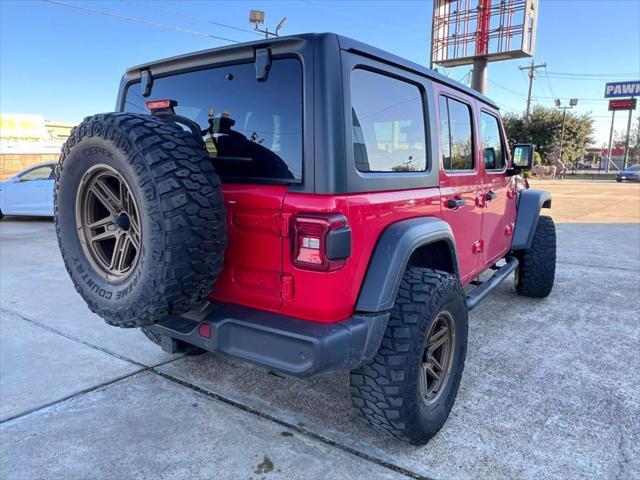 used 2018 Jeep Wrangler Unlimited car, priced at $23,950