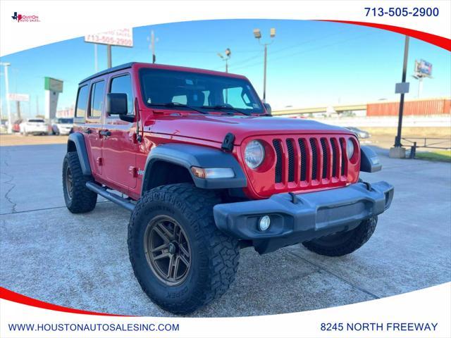 used 2018 Jeep Wrangler Unlimited car, priced at $23,950