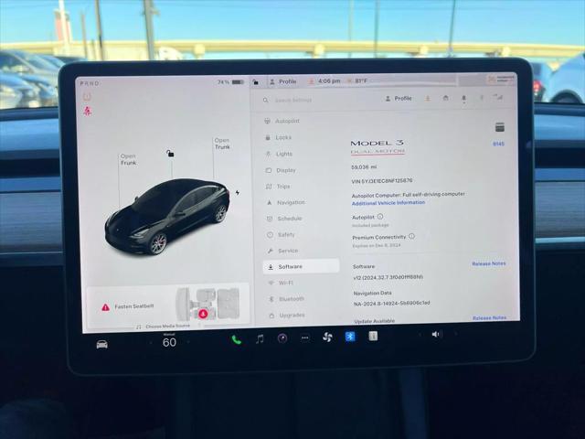 used 2022 Tesla Model 3 car, priced at $26,950