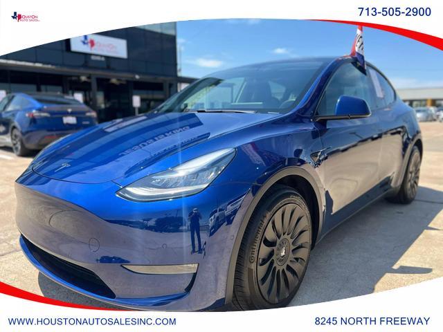 used 2021 Tesla Model Y car, priced at $34,850