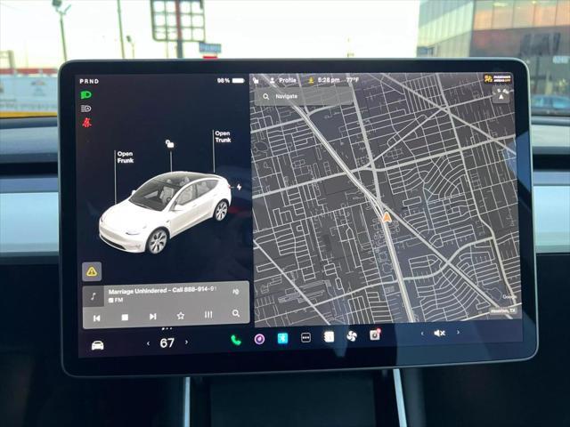 used 2021 Tesla Model Y car, priced at $27,800