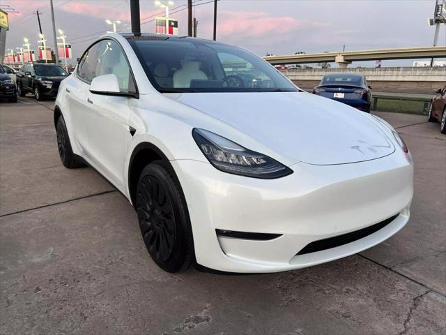 used 2021 Tesla Model Y car, priced at $27,800