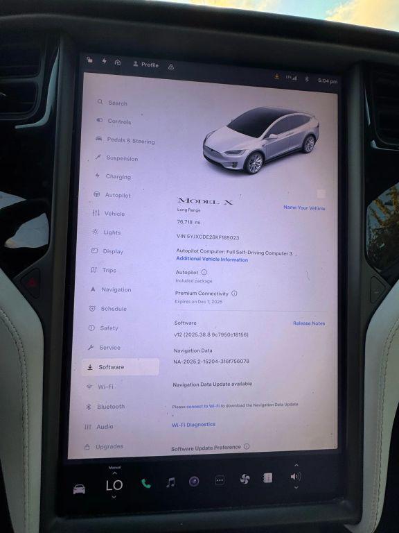 used 2019 Tesla Model X car, priced at $28,950