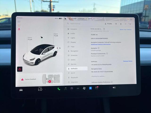 used 2021 Tesla Model 3 car, priced at $22,950