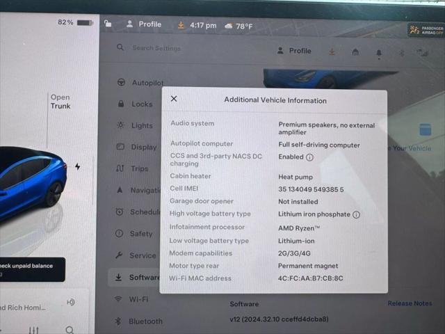 used 2023 Tesla Model 3 car, priced at $26,750