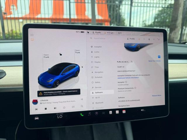 used 2023 Tesla Model 3 car, priced at $26,750