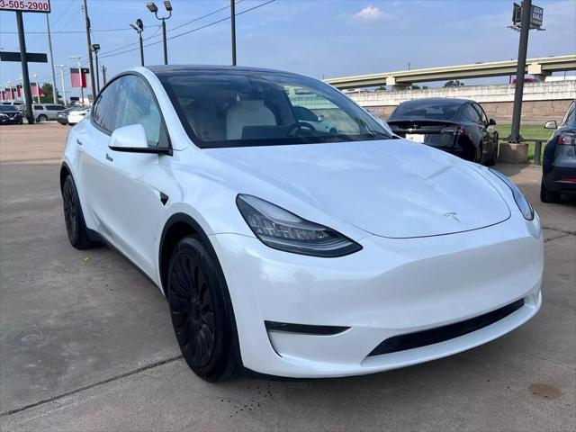 used 2021 Tesla Model Y car, priced at $27,950