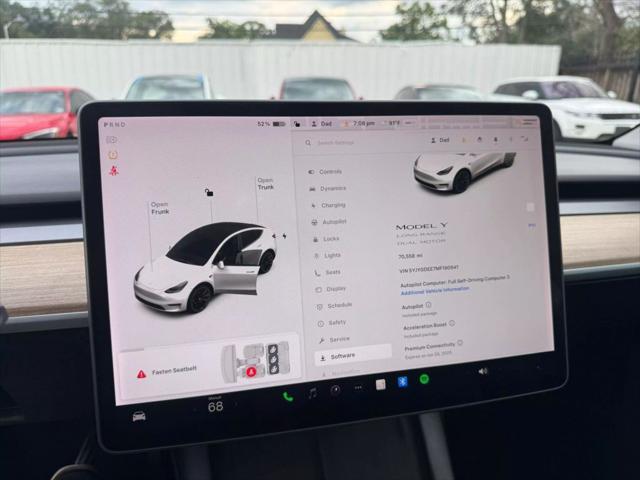 used 2021 Tesla Model Y car, priced at $24,950