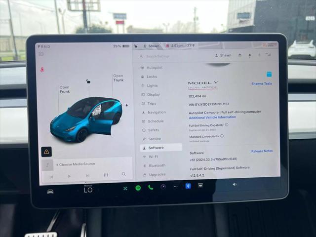 used 2021 Tesla Model Y car, priced at $24,850