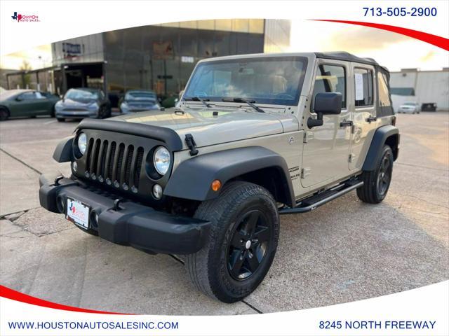 used 2017 Jeep Wrangler Unlimited car, priced at $19,850