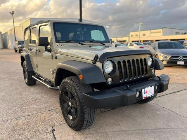 used 2017 Jeep Wrangler Unlimited car, priced at $19,850