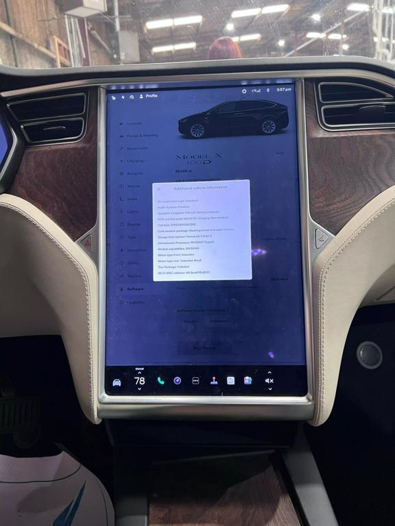 used 2017 Tesla Model X car, priced at $29,850