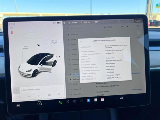 used 2021 Tesla Model 3 car, priced at $24,850