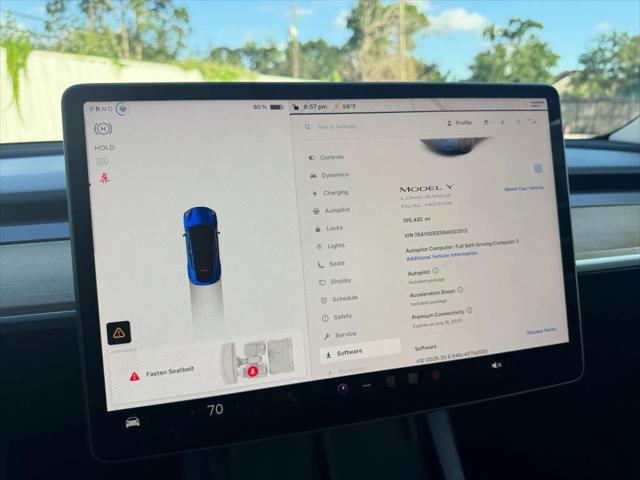 used 2022 Tesla Model Y car, priced at $23,950