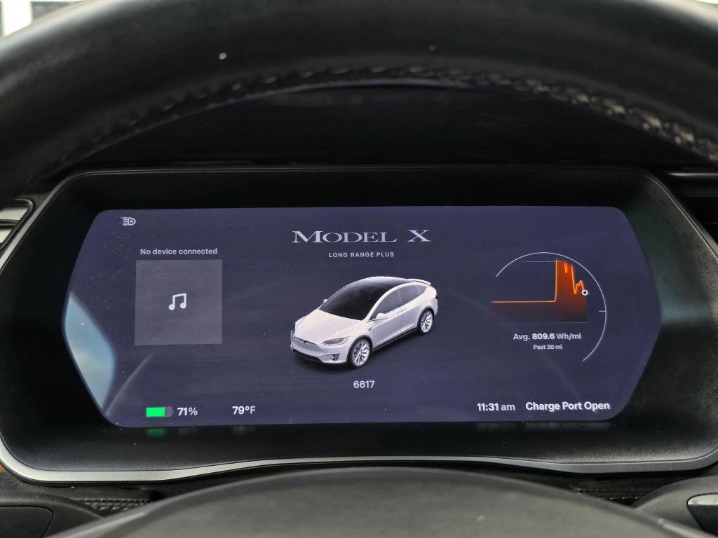 used 2021 Tesla Model X car, priced at $33,950