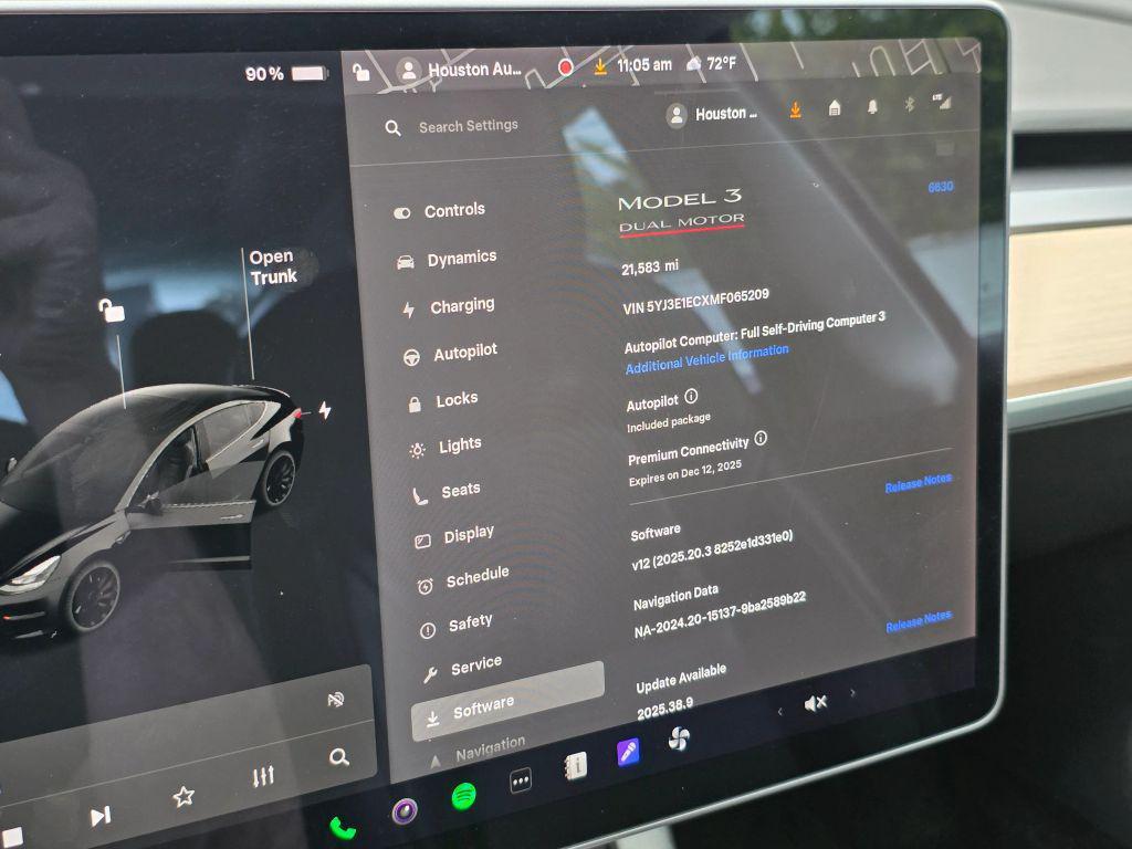 used 2021 Tesla Model 3 car, priced at $27,950