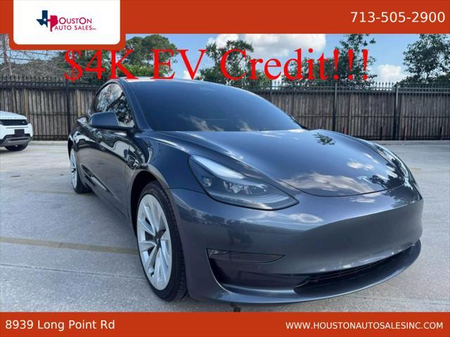 used 2021 Tesla Model 3 car, priced at $24,950
