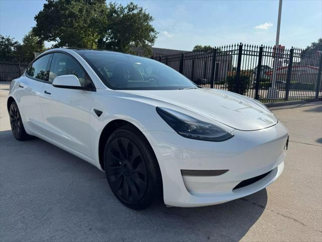used 2023 Tesla Model 3 car, priced at $27,575