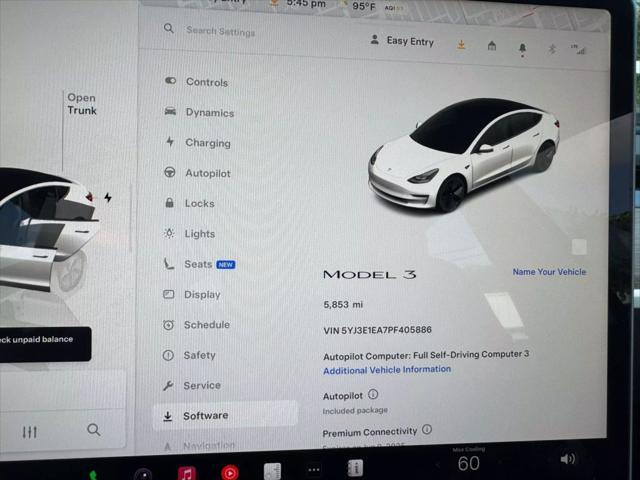 used 2023 Tesla Model 3 car, priced at $27,575