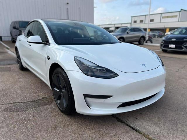 used 2022 Tesla Model 3 car, priced at $26,950