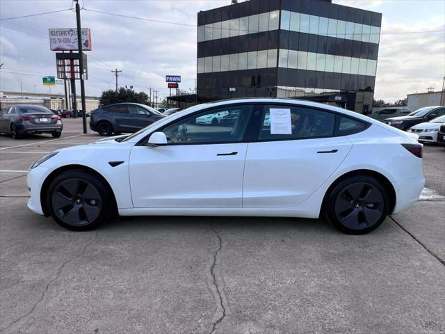 used 2022 Tesla Model 3 car, priced at $26,950