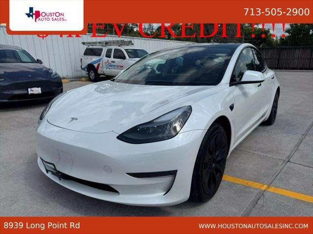 used 2023 Tesla Model 3 car, priced at $24,950