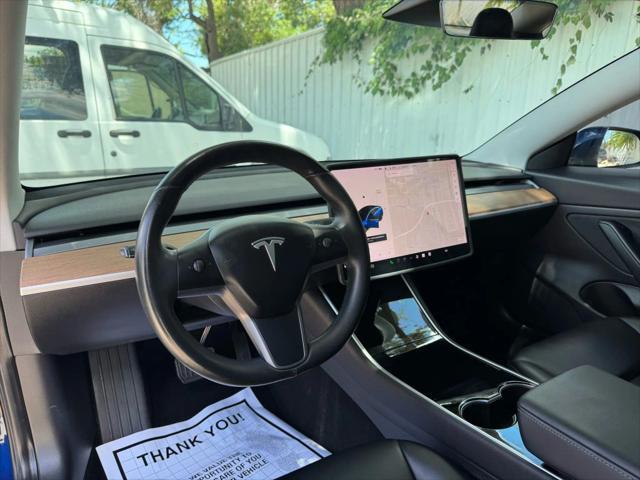 used 2019 Tesla Model 3 car, priced at $22,950