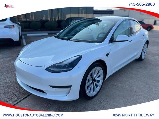 used 2022 Tesla Model 3 car, priced at $25,950