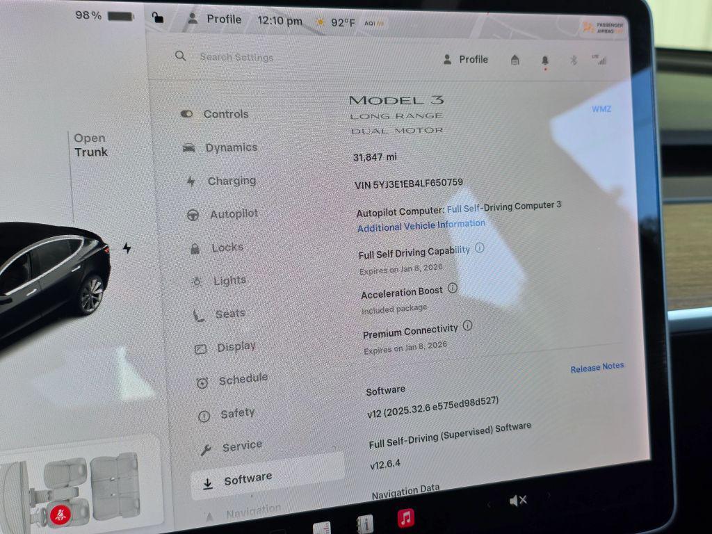 used 2020 Tesla Model 3 car, priced at $24,950