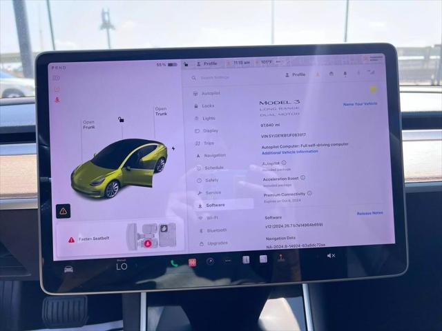 used 2018 Tesla Model 3 car, priced at $19,950